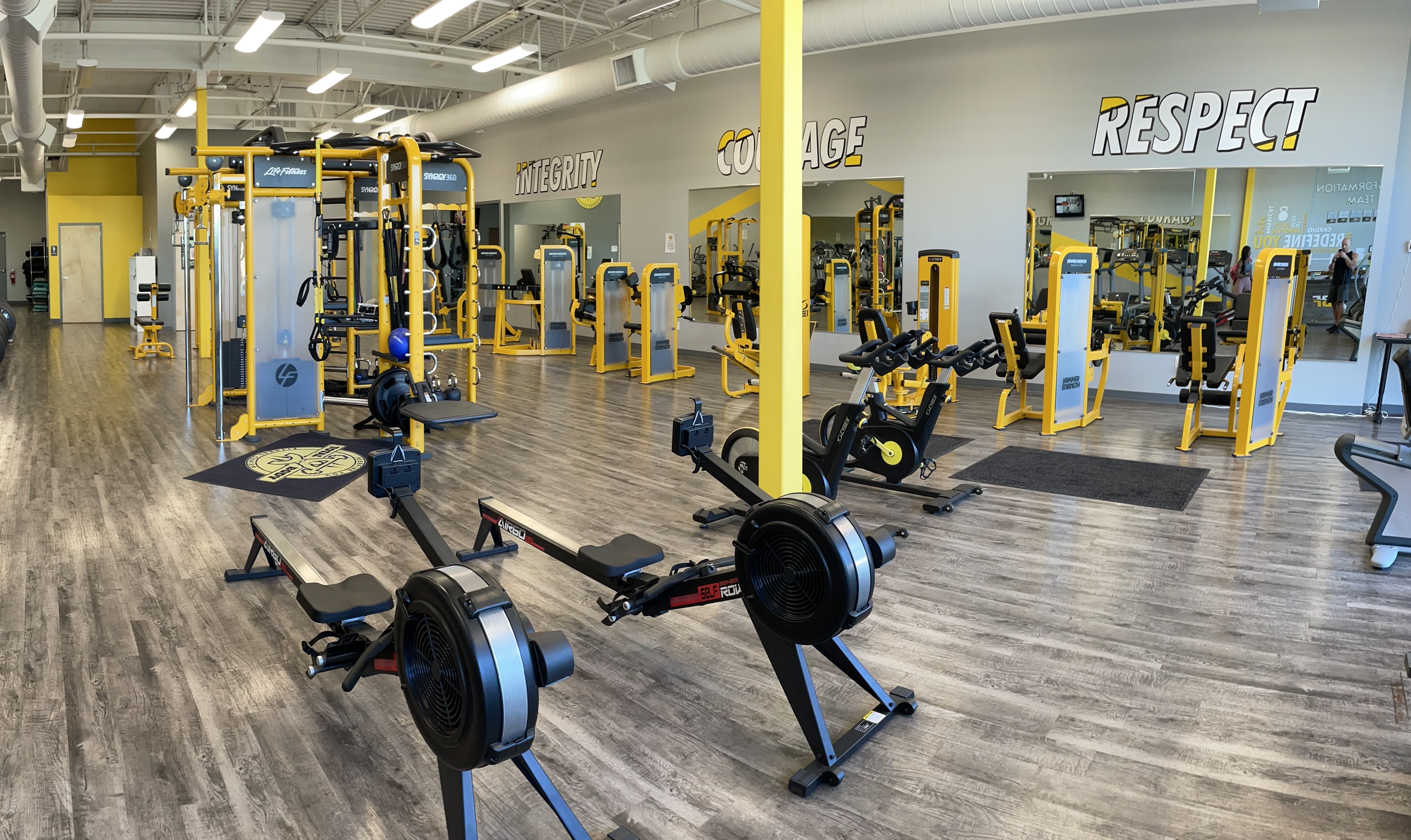 Main Training Floor at Total Body Fitness