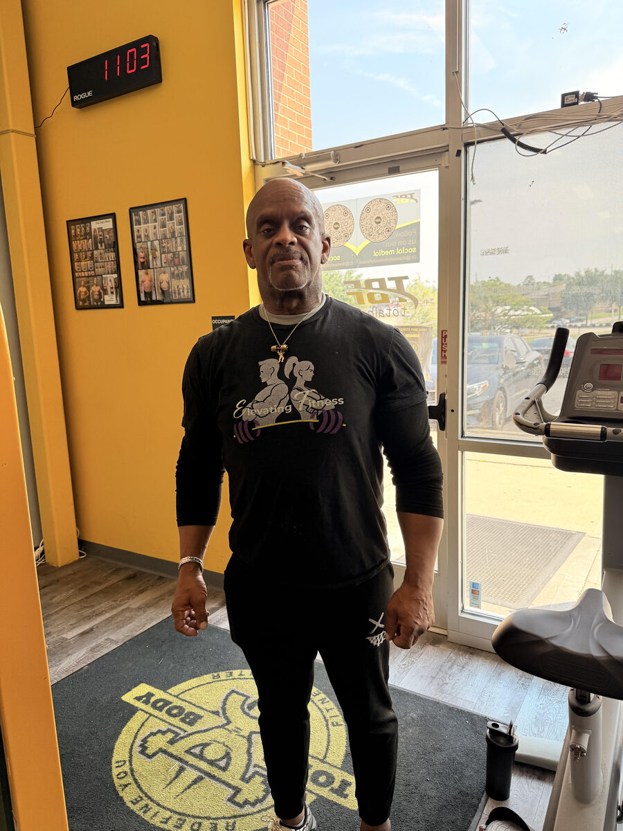 Mike Patton - Master Trainer, NPC bodybuilding champion and former NPC judge, at Total Body Fitness
